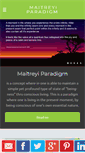 Mobile Screenshot of maitreyiparadigm.com